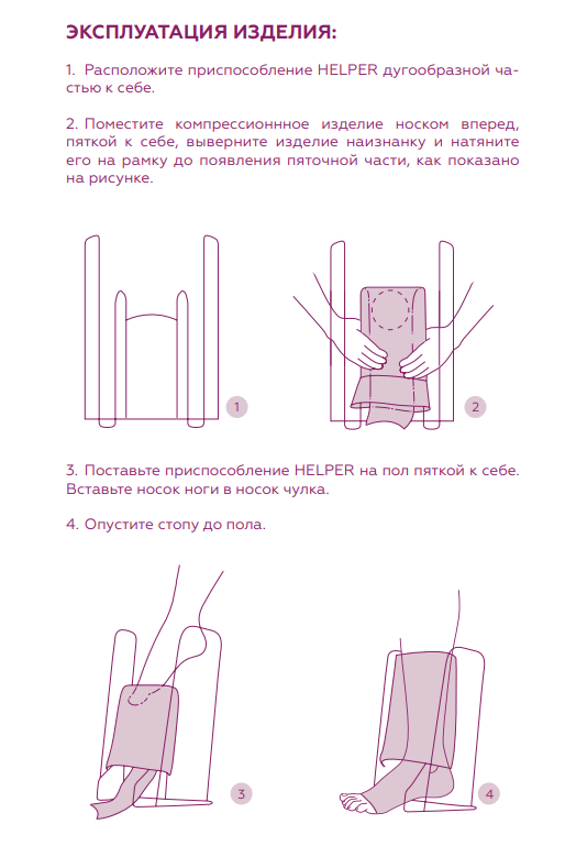 Устройства для надевания компрессионного трикотажа BUT-101 VENOTEKS купить в OrtoMir24